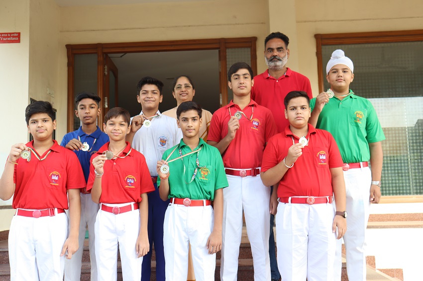 2ND POSITION IN KHEDAN WATAN PUNJAB DIYAN(U 14 NETBALL BOYS)